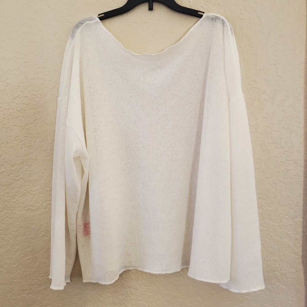 Alkong Semi Sheer Top Size XL